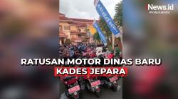 Telan Anggaran Rp5,8 Miliar, Ratusan Kades di Jepara Dapat Motor Baru