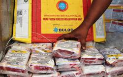 18.000 Ton Daging Beku Impor dari India Tiba di Tanjung Priok