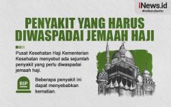 Infografis Kemenkes Ingatkan Sejumlah Penyakit Ini Harus Diwaspadai Jemaah Haji