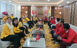 PSI Dipimpin Giring Ganesha Datangi Markas Golkar, Ini yang Dibahas