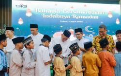 Rangkaian Safari Ramadan 1444 H, SIG Salurkan Bantuan Rp10,84 Miliar