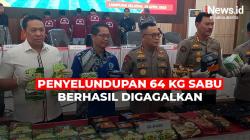 Dikemas dalam AC Portable, Penyelundupan 64 Kg Sabu Senilai Rp96 Miliar Berhasil Digagalkan