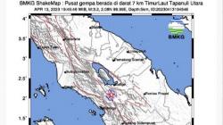 Gempa Terkini M3,2 di Tapanuli Utara, Guncangan Terasa Cukup Kuat di Tarutung
