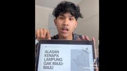 Sebut Lampung Provinsi Dajjal, TikTokers Bima Dilaporkan ke Polisi