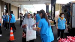 Kodim 0618 BS Kota Bandung dan MTP Gelar Pasar Murah, Sediakan 10.000 Paket Sembako<