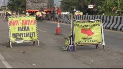 Pembetonan Jalur Pantura Tegal Selesai Sebelum H-7 Lebaran, Siap Dilalui Pemudik