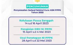 PPPK Guru 2022 Diumumkan Besok, Cek Pengumumannya di Sini!