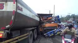 Kecelakaan Maut di Sukabumi Hari Ini, Truk Kecap Ringsek 1 Tewas 1 Luka