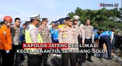 Cek TKP Kecelakaan Tol Semarang-Solo, Kapolda Jateng: 6 Orang Tewas