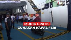 Ikuti Mudik Gratis, Pemudik Tujuan Kepulauan Madura Gunakan Kapal Feri