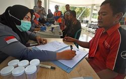 Sopir Bus Angkutan Umum Wajib Tes Urine sebelum Bawa Pemudik