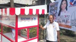 Dapat Gerobak Perindo, Penjual Nasi Goreng Ini Makin Semangat Berjualan