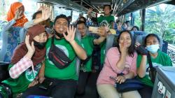 Ratusan Driver Ojol Jabodetabek Semringah Ikut Program Mudik Gratis