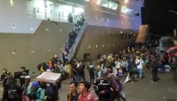 9.258 Pemudik dari Luar Pulau Tiba di Pelabuhan Tanjung Perak Surabaya