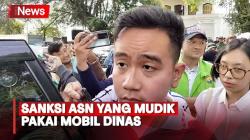 Gibran Rakabuming Sebut Ada Sanksi Bagi ASN yang Mudik Pakai Mobil Dinas
