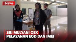 Pulang dari AS, Sri Mulyani Sidak Bea Cukai Bandara Soetta
