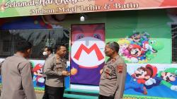 Keren, Pospam Lebaran di Sukoharjo Dibalut Karakter Tokoh Kartun