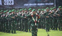Pangdam IV/Diponegoro Terima Satgas Yonif 405/SK usai Pengamanan PT Freeport Indonesia