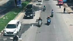 108.212 Kendaraan Pemudik Lintasi Jalur Nagreg Bandung di H-5 Lebaran<
