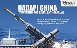 Infografis Hadapi China, Taiwan Beli 400 Rudal Anti-Kapal AS