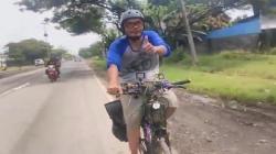 Demi Mudik, Pria asal Jakarta Ini Bersepeda ke Purworejo Sejauh 492 Kilometer