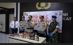 Operasi Pekat Polres Lahat Ungkap Perdagangan Miras hingga Prostitusi Online