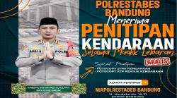 Polrestabes Bandung Buka Posko Penitipan Mobil dan Motor selama Libur Lebaran 2023