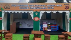 Ada Tempat Main Anak dan Ngopi Gratis di Posko Mudik Gentong Tasikmalaya<