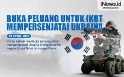 Infografis Korsel Buka Peluang Persenjatai Ukraina
