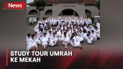 Keren! Siswa Satu Angkatan SMA di Garut Study Tour ke Mekkah