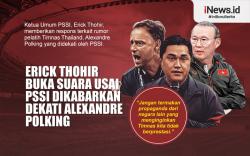 Infografis Erick Thohir Buka Suara usai PSSI Dikabarkan Dekati Alexandre Polking