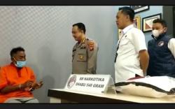 Simpan Sabu 548 Gram, Pria Paruh Baya di Palembang Lebaran di Penjara<