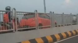 Viral Minibus Masuk Jalur Motor Jembatan Suramadu, Polisi Cari Identitas Pengemudi