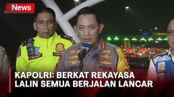 Kapolri: Pemudik di Tol Cikampek Capai Angka Tertinggi, Berkat Rekayasa Lalin Semua Berjalan Lancar