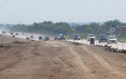 Jalan Tol Fungsional Solo-Yogyakarta Berdebu, Pemudik Diimbau Berhati-hati