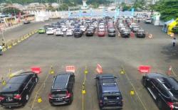 Kondisi Terkini Dermaga Eksekutif Pelabuhan Merak, Kantong Parkir Nyaris Penuh