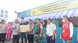 Kapolda Sulut Pantau Keamanan Bandara, Pelabuhan dan Fasilitas Umum jelang Hari Raya Idul Fitri<