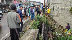 Pemotor Terjun dari Jembatan Sungai Cipetir Sukabumi, 1 Luka 1 Hilang<