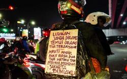 Kocak tapi Kasihan, Ini Tulisan Curahan Hati yang Menempel di Tas Pemudik 