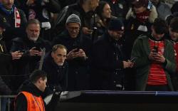 Momen Thomas Tuchel Bengong di Kursi Penonton usai Diganjar Kartu Merah