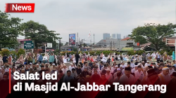 Gelar Salat Ied 2023, Masjid Al-Jabbar Tangerang Dipadati Warga Muhammadiyah
