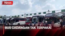 Sepi Pemudik, Bus Cadangan di Terminal Induk Bekasi Tak Terpakai