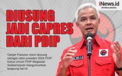 Infografis Ganjar Pranowo Capres PDIP