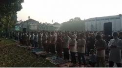Sholat Ied di Lapangan Lodaya Bandung, Ribuan Jemaah Muhammadiyah Tumpah Ruah<
