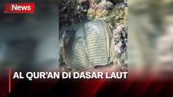 Momen Penyelam Afrika Selatan Temukan Al Qur'an di Kedalaman 18 Meter