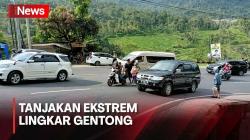 Ganasnya Tanjakan Ekstrem Lingkar Gentong, Buat Mobil Usia Uzur Kewalahan