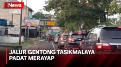 Padat Merayap! Kondisi Terkini Arus Lalin di Jalur Lingkar Gentong