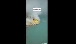 Air Danau Kawah Ijen Meluap, Penambang Belerang Takut Beraktivitas<