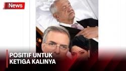 Presiden Meksiko Lopez Obrador Dinyatakan  Positif Covid-19 untuk Ketiga Kalinya