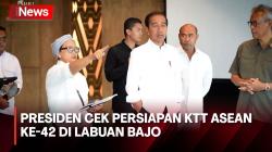Tiba di Labuan Bajo, Presiden Cek Persiapan KTT ASEAN ke-42